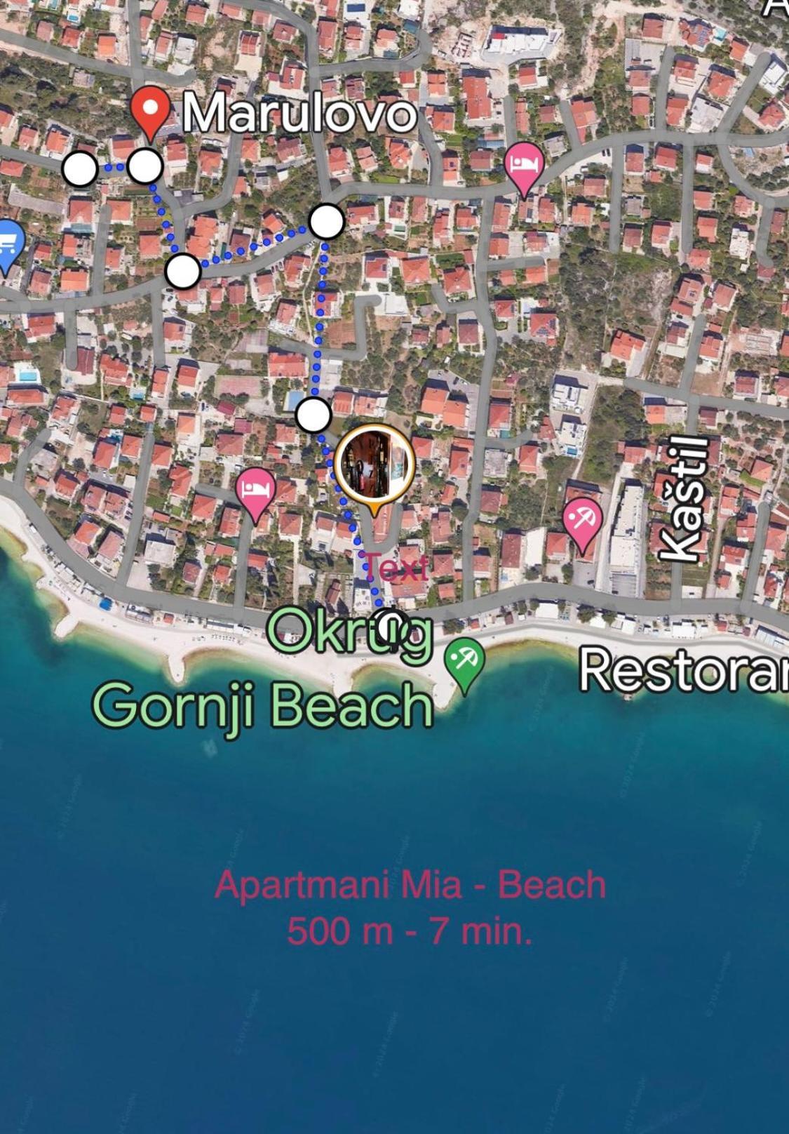 Apartments Mia Okrug Gornji Bagian luar foto